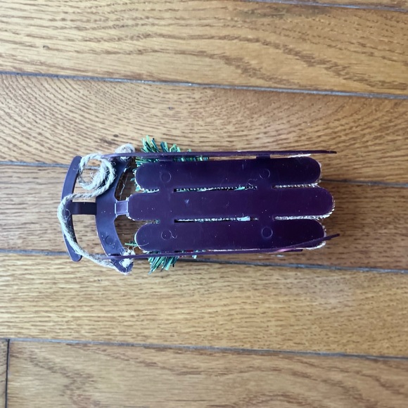 Christmas ornament sled - Picture 4 of 6